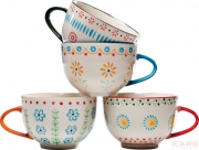 Mug Grandmas Flowers Round Assorted