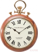 Wall Clock Pocket Wood