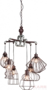 Pendant Lamp Pipeline Wire 6-lite
