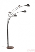 Floor Lamp Five Fingers Rusty