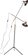 Floor Lamp Industrial Loft Deluxe 2-lite
