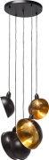 Pendant Lamp Kettle Black 5-lite