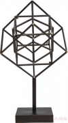 Deco Object Prisma Cube