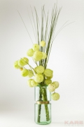 Vase Ring Green 36cm
