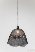 Pendant Lamp Weave Bag Black