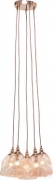 Pendant Lamp Mesh Copper Cinque 5-lite
