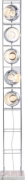 Floor Lamp Tower Chrome 5-lite