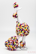 Deco Figurine Pudel Pompon