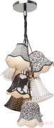 Pendant Lamp Saloon Ornament B&W 9-lite