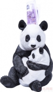 Money Box Panda Family