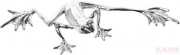 Deco Figurine Crazy Frog Chrome Big