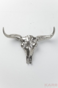 Deco Antler Scull Horn Alu Small