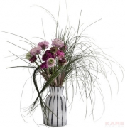 Deco Vase Black Line 25cm