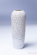 Vase Leaf Brown 40cm