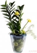 Vase Wave Blue 23cm