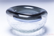 Vase Wave Grey Bowl 14cm