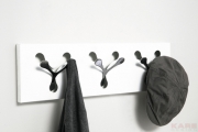 Coat Rack Spoon White Tre