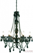 Pendant Lamp Starlight Black 6-Branched