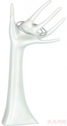 Deco Hand Servus Colour White