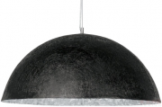 Pendant Lamp Shiny Wok Black Big