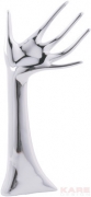 Deco Hand Servus Shiny Chrome