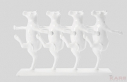 Deco Figurine Dancing Cows