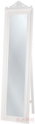 Standing Mirror Baroque White