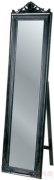 Standing Mirror Baroque Black