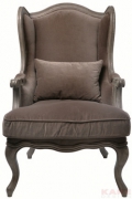 Villa Arm Chair Grandfather Velvet