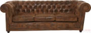 Sofa Oxford 3-Seater Vintage Eco