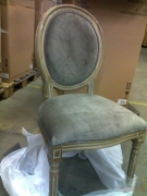 Villa Chair Louis Fango Velvet