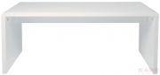 White Club Desk 180x85 (KD)