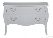 Dresser Romantic Shiny White Big