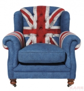 Arm Chair Grandfather Union Jack