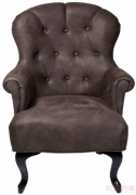 Arm Chair Cafehaus Brown Suede