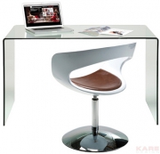 Clear Club Office Desk 125x60cm