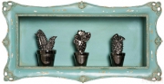 Wall Shelf Display Barock Green