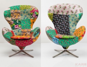 Swivel Chair Lounge Flower Surprise
