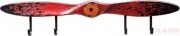 Coat Rack Propeller Red