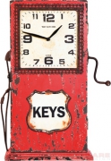 Key Cabinet Petrol Station Time