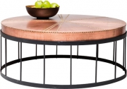 Coffee Table Rivet Copper ?102cm
