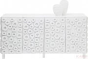 Sideboard White Rings 4 Doors