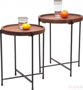Side Table Slim Line Quattro (2/Set)