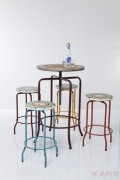 Bartable+Stools Vintage Coffee 5-part