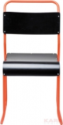 Chair School Black/Orange