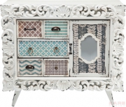 Dresser Frame Barock 1 Door, 5 Drw
