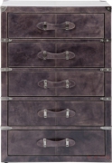 Dresser Lodge Stone 5 Drawer