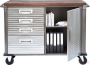 Dresser Efficiency Wood 1 Door 4 Drawers
