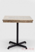 Table Print Range Centre Line 72x72cm