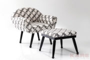 Arm Chair + Stool Fjord County